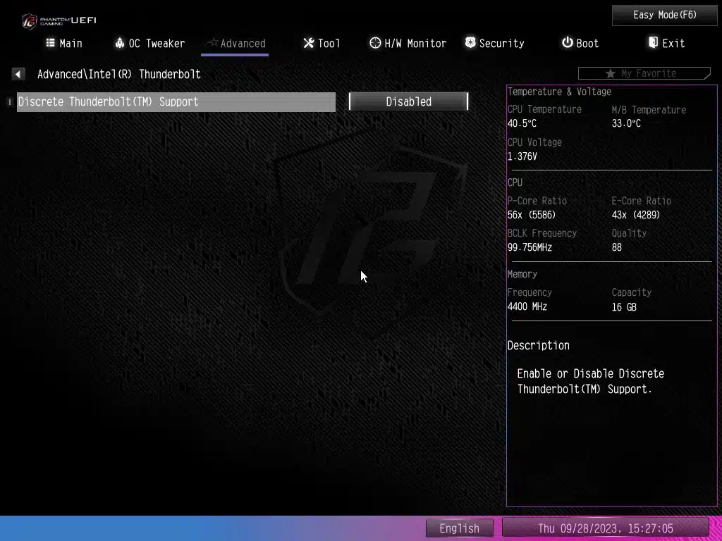 ASRock Phantom Gaming Z790 RIPTIDE WIFI BIOS