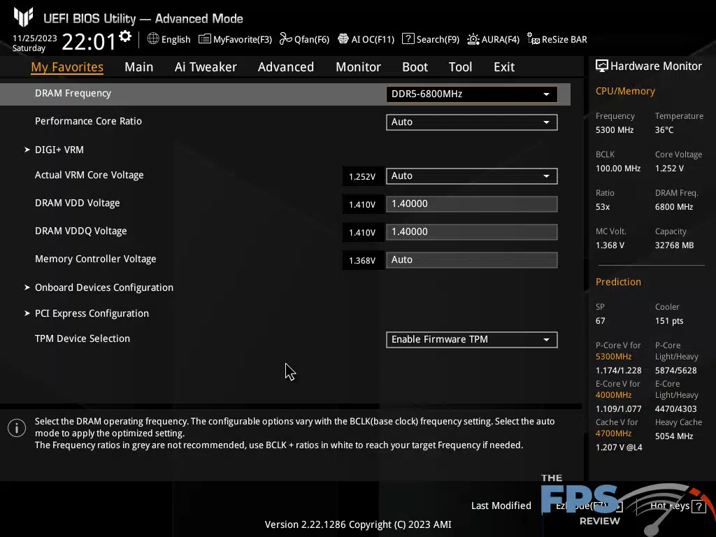 ASUS TUF GAMING Z790-PRO WiFi BIOS 3