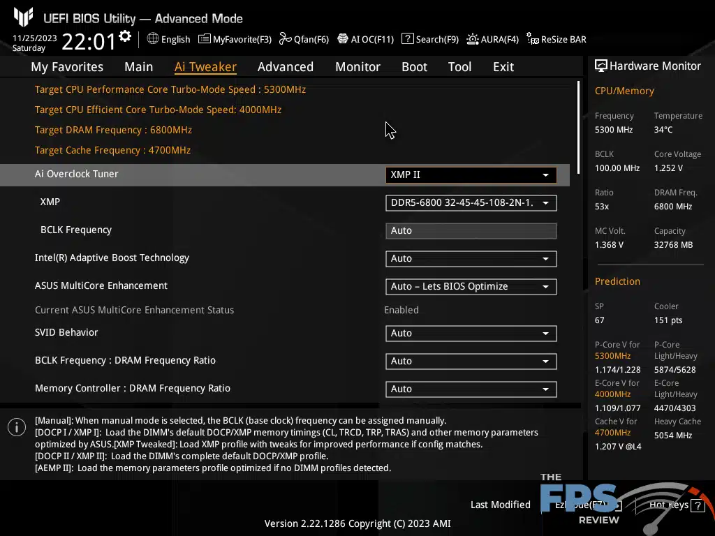 ASUS TUF GAMING Z790-PRO WiFi BIOS 4