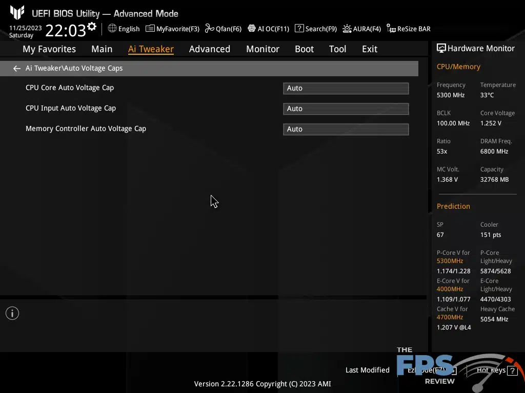 ASUS TUF GAMING Z790-PRO WiFi BIOS 8