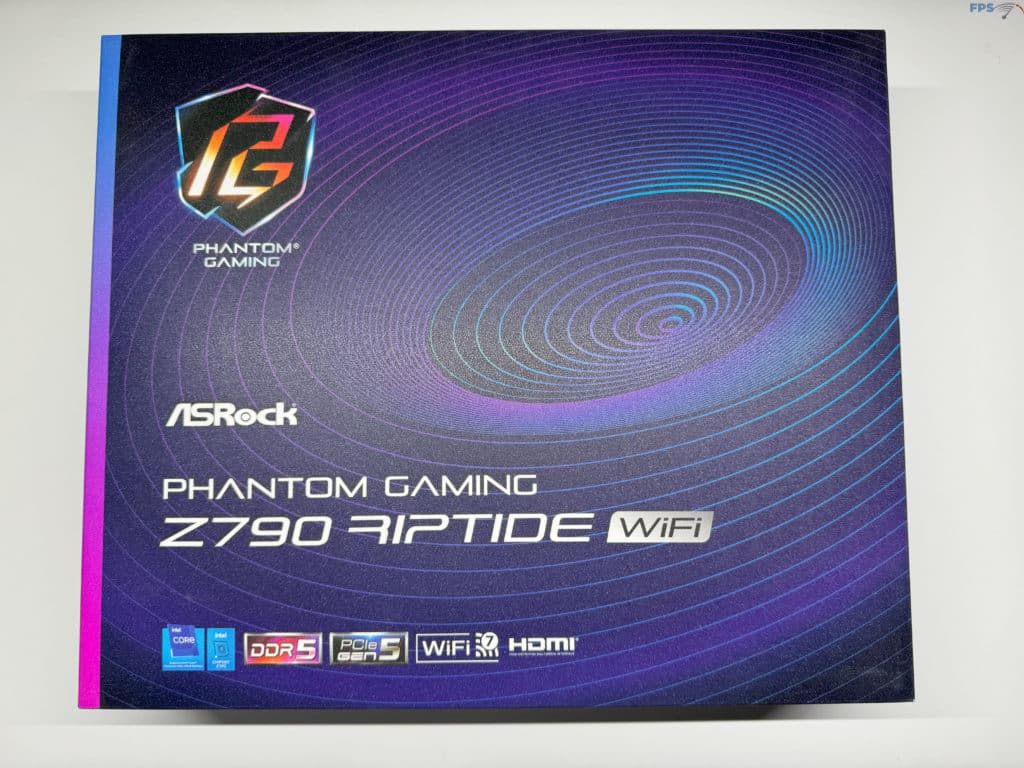 ASRock Phantom Gaming Z790 RIPTIDE WIFI Box Front