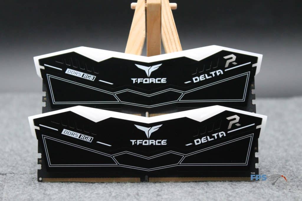 T-FORCE DELTA RGB DDR5 32GB (2x16GB) 7200MHz memory front view