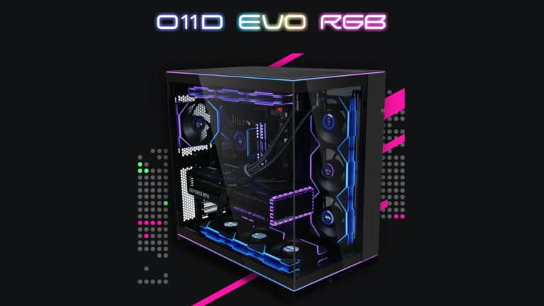 LIAN LI Releases Fully Reversible O11D EVO RGB Case with Two Motherboard Installation Modes, L-Shaped RGB Light Strips, Secondary Chamber, and Other Key Features