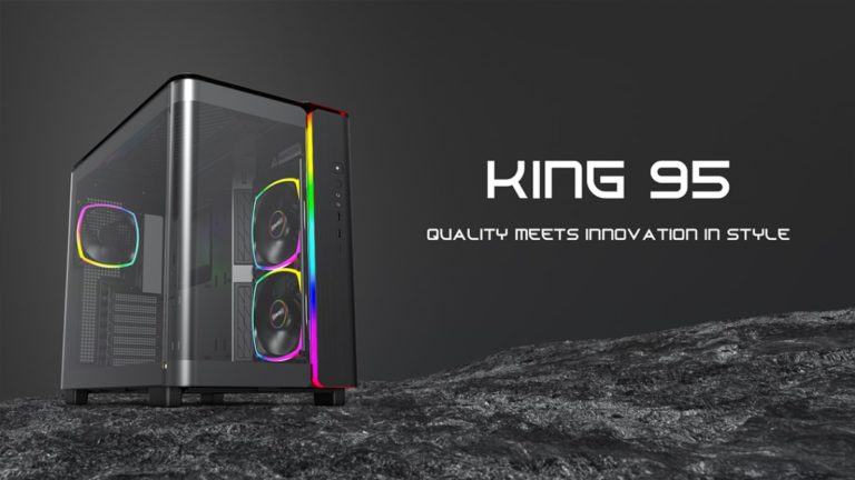 MONTECH Unveils KING 95 and KING 95 PRO Mid-Tower Curved PC Cases with Adjustable Fan Bracket and Interchangeable Front Panels