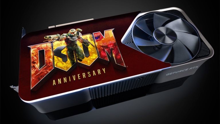 NVIDIA Announces DOOM 30th Anniversary RTX 4090 Sweepstakes Where One Lucky Winner Will Receive a Custom Edition Card