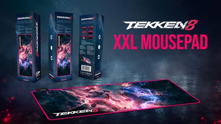 TEKKEN 8 XXL Gaming Mousepad Announced with Integrated RGB Backlight, Non-Slip Rubber Base, and High-Quality Sublimation Printing