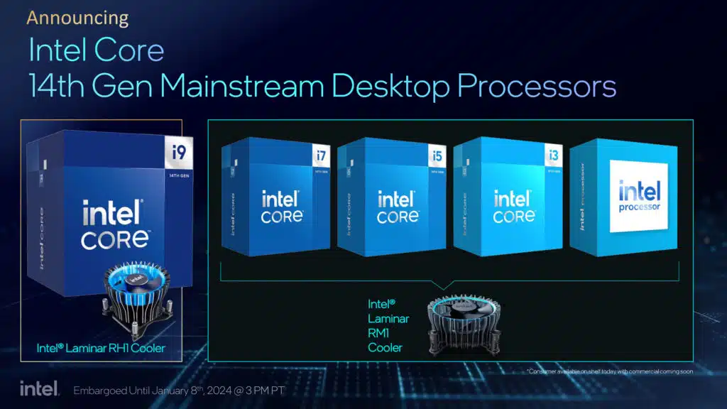 Intel Core Processors HX/U Mobile & 65/35W Desktop Press Deck