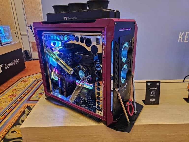 Thermaltake Shows Off Its 25th Anniversary Kit at CES 2024