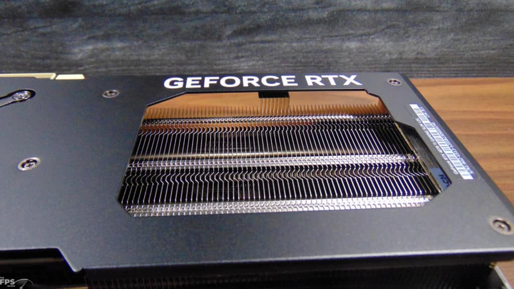 MSI GeForce RTX 4070 Ti GAMING SLIM 12G Video Card Back Vent Air Pass Through