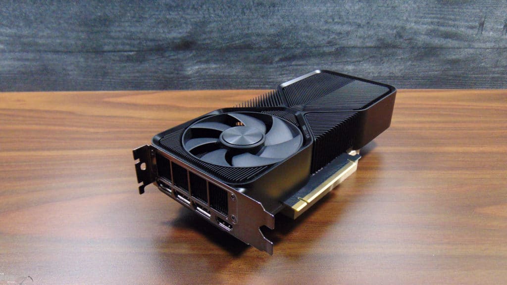 NVIDIA GeForce RTX 4070 SUPER Founders Edition Top View