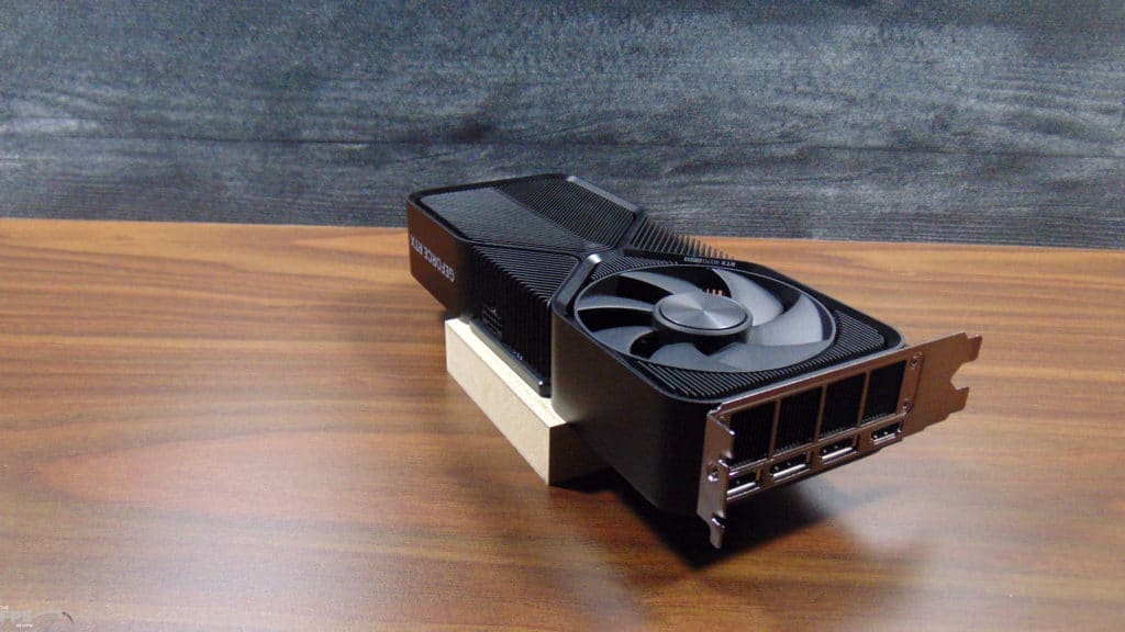 NVIDIA GeForce RTX 4070 SUPER Founders Edition Top View