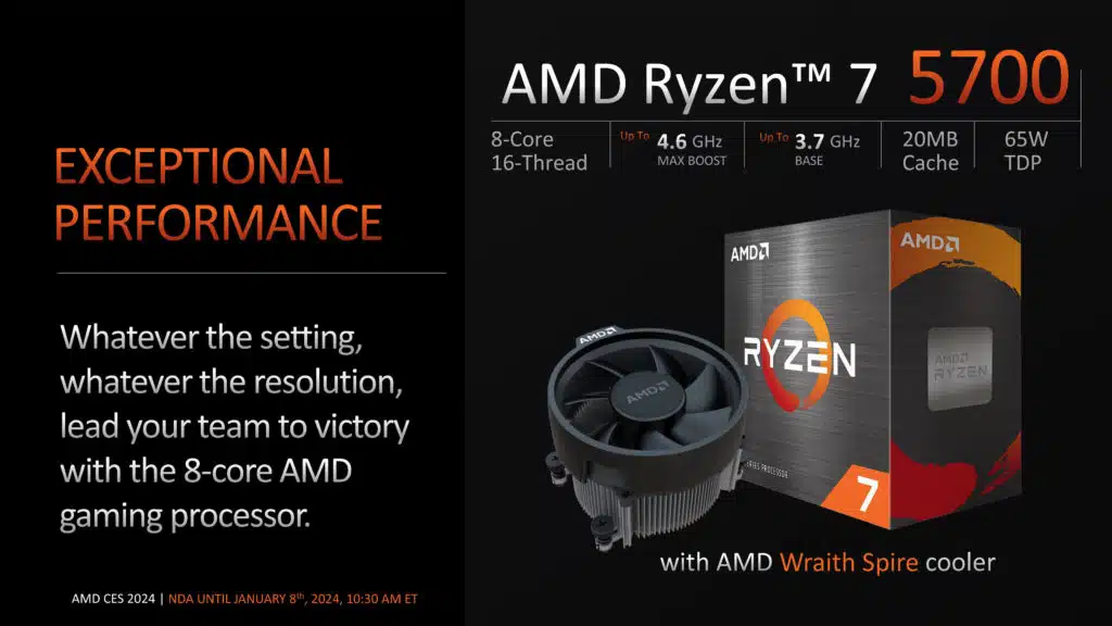 AMD Ryzen Client Processor Update Press Deck