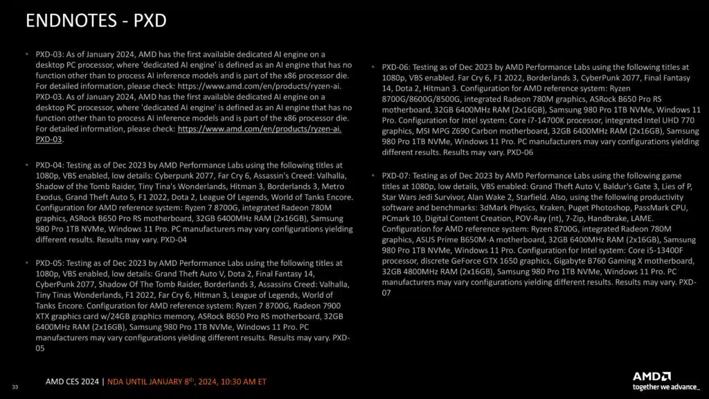AMD Ryzen Client Processor Update Press Deck
