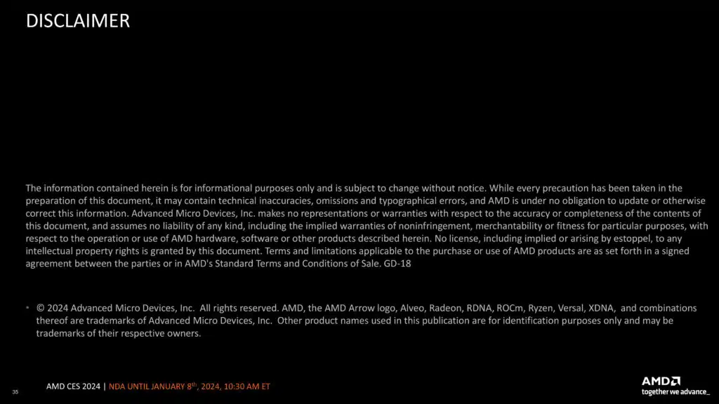 AMD Ryzen Client Processor Update Press Deck