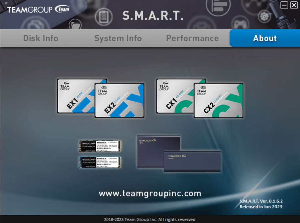 TEAMGROUP T-FORCE CARDEA A440 PRO 2TB PCIe Gen4 M.2 NVMe SSD SSD S.M.A.R.T. TOOL