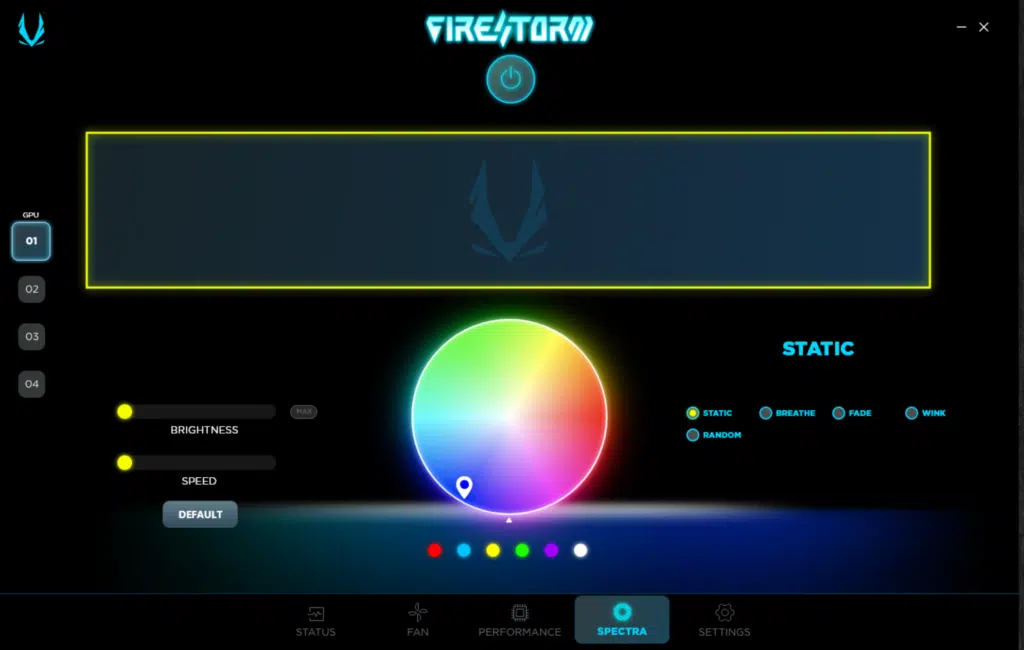ZOTAC FireStorm Utility