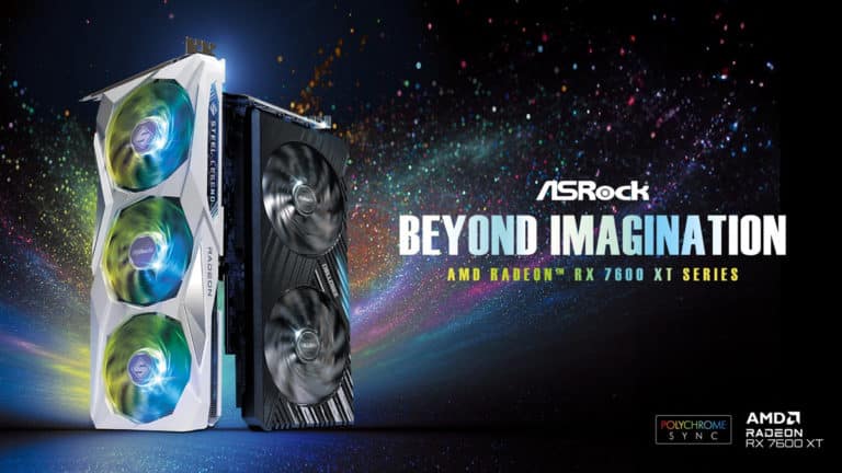 ASRock Launches AMD Radeon RX 7600 XT Steel Legend and Challenger Series Graphics Cards
