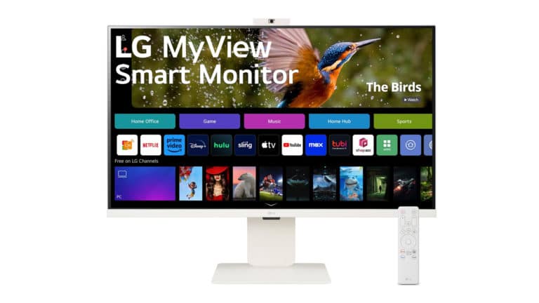 LG Unveils MyView 4K Smart Monitors with webOS, Enabling Access to Entertainment and Productivity Apps without Needing to Connect to a PC
