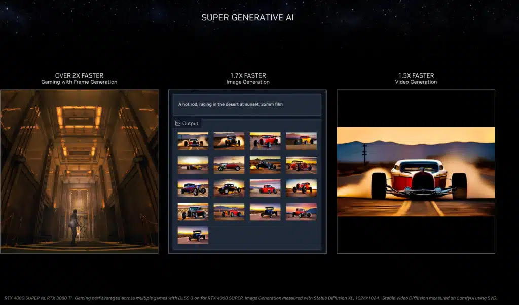 NVIDIA CES 2024 Press Deck GeForce RTX 40 SUPER Series