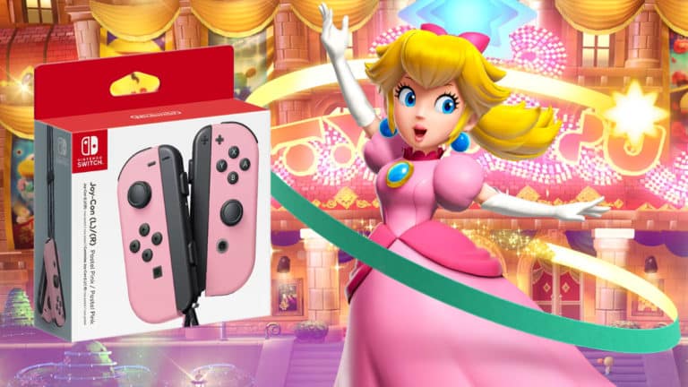 Nintendo Unveils Pink Joy-Con Controllers for Princess Peach: Showtime!
