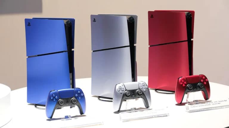 Sony Unveils Metallic Colorways for PS5 Slim at CES
