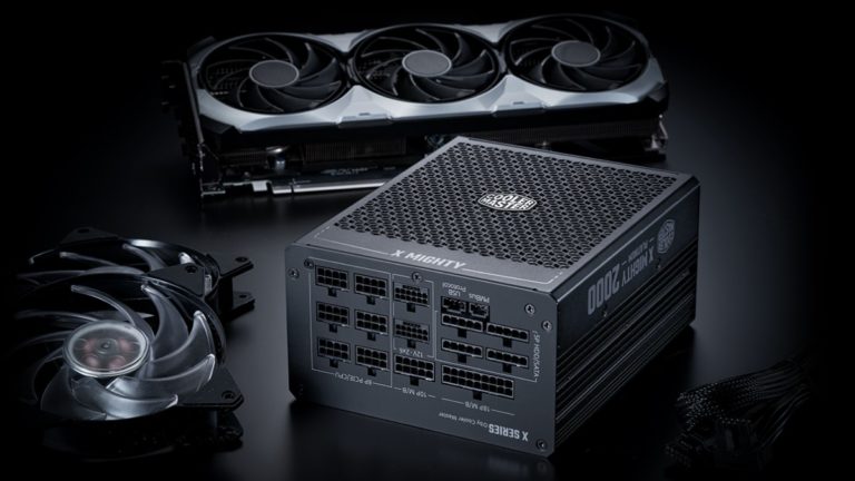 Cooler Master Introduces Its 2000W X Mighty Platinum 80+ Power Supply Which Includes Two 90° 12V-2×6 Cables