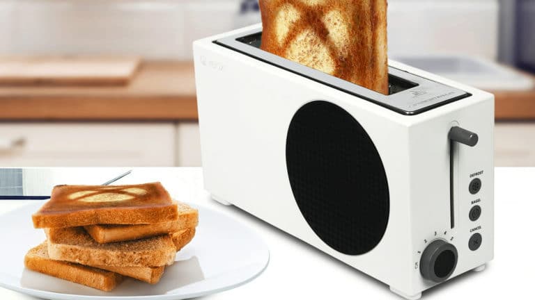 Xbox Series S Toaster Launches for $39.99: “It Imprints the Xbox Sphere Logo on Your Bread While It’s Heating It”
