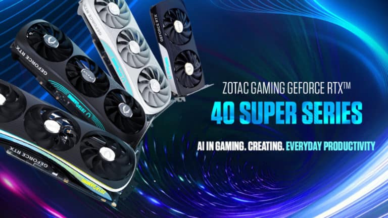ZOTAC GAMING Unveils Nine GeForce RTX 40 SUPER Series GPUs, including AMP Extreme AIRO and Trinity Models