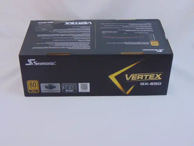 Seasonic VERTEX box side 1