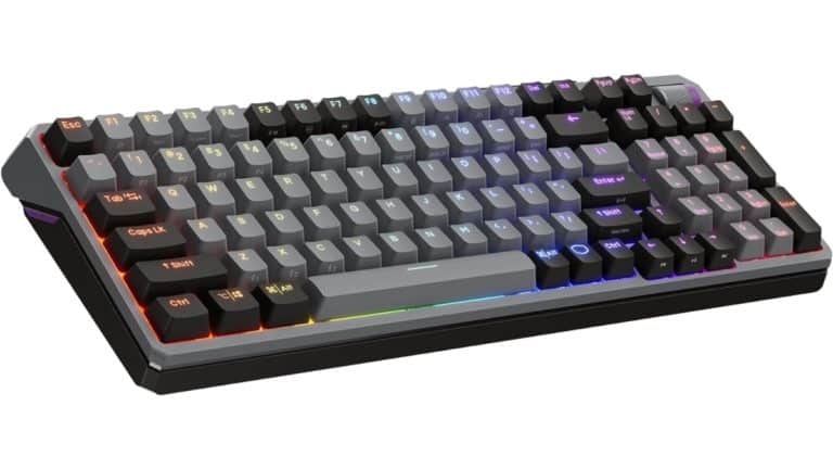The Cooler Master MK770 Is a Cutting-Edge Mechanical Hybrid Wireless Keyboard Designed for Comfort, Customizability, and Performance