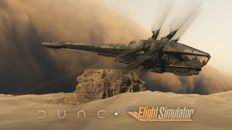 Dune x Microsoft Flight Simulator: Free Expansion Available Now