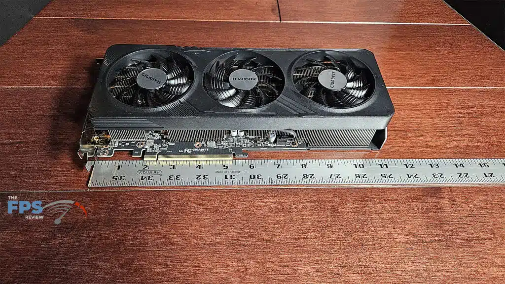 GIGABYTE Radeon RX 7600 XT Gaming OC: measured