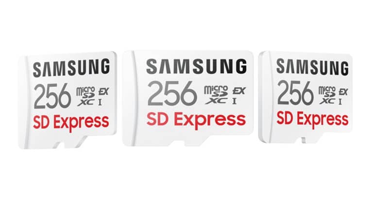 Samsung Launching Industry-First 256 GB SD Express microSD Card with 800 MB/s Speeds This Year