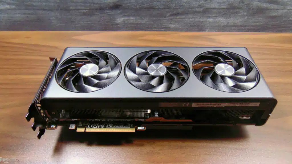 SAPPHIRE NITRO+ RX 7900 GRE 16GB Gaming OC Top View