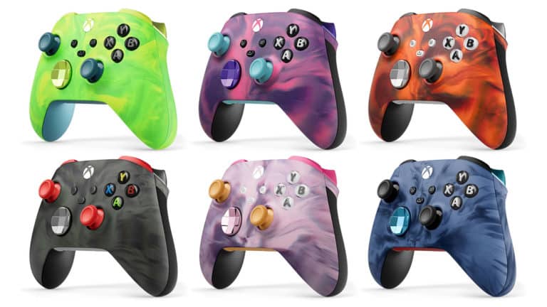 Microsoft Launches Vapor Xbox Wireless Controller Collection with Six Dynamic Patterns