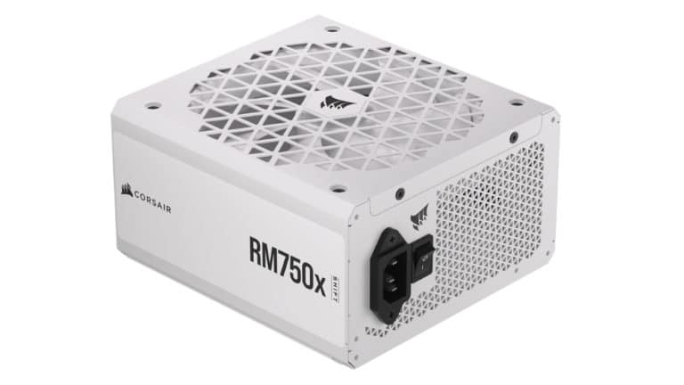 Corsair Expands Side-Mounted Connection ATX 3.0 PSU Family with White RMx SHIFT