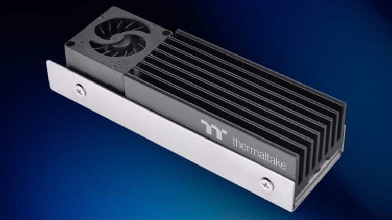 The Thermaltake MS-1 M.2 2280 SSD Cooler Is Capable of Keeping Gen5 SSDs Cool While Performing up to 12K Read/11K Write Speeds
