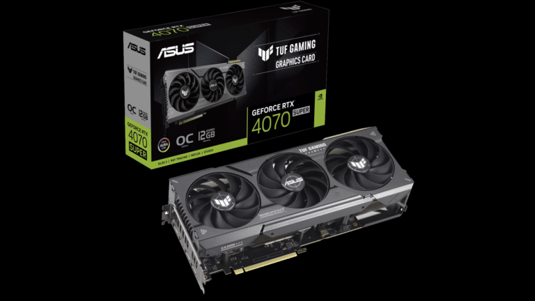 ASUS TUF Gaming GeForce RTX 4070 SUPER OC Edition Video Card