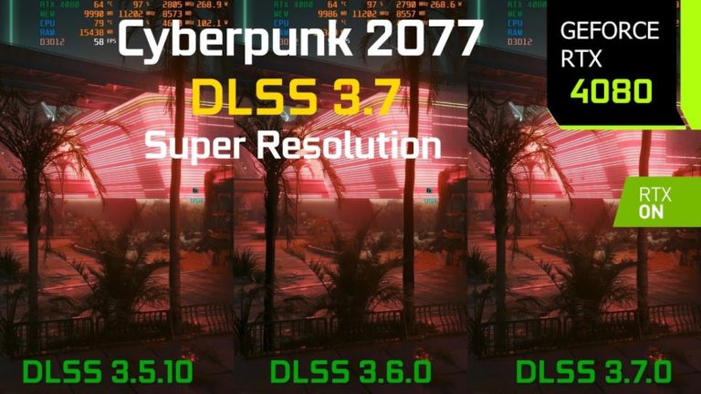 NVIDIA DLSS 3.7.0 Can Improve Image Quality Compared to Previous Versions with Sharper Images and Less Ghosting