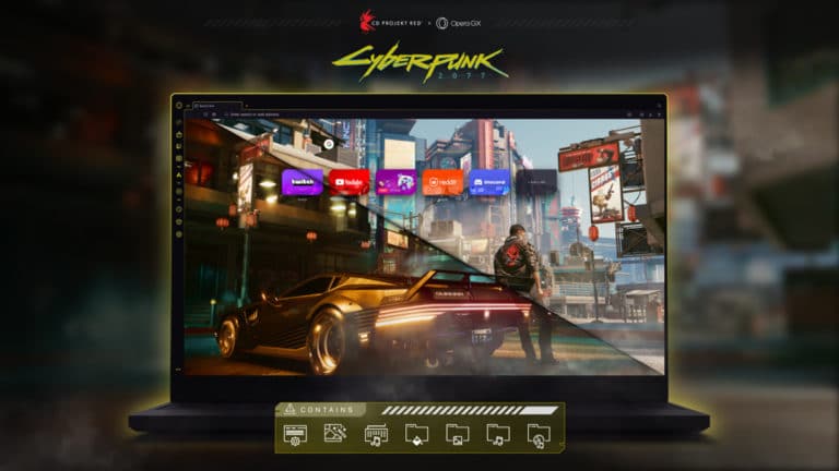Cyberpunk 2077 Browser Mod Unveiled by Opera GX and CD PROJEKT RED