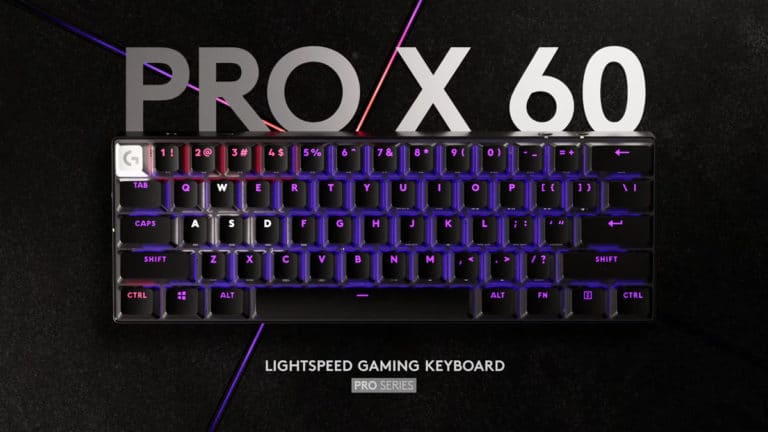 Logitech G Unveils PRO X 60 LIGHTSPEED Gaming Keyboard with All-New KEYCONTROL Technology