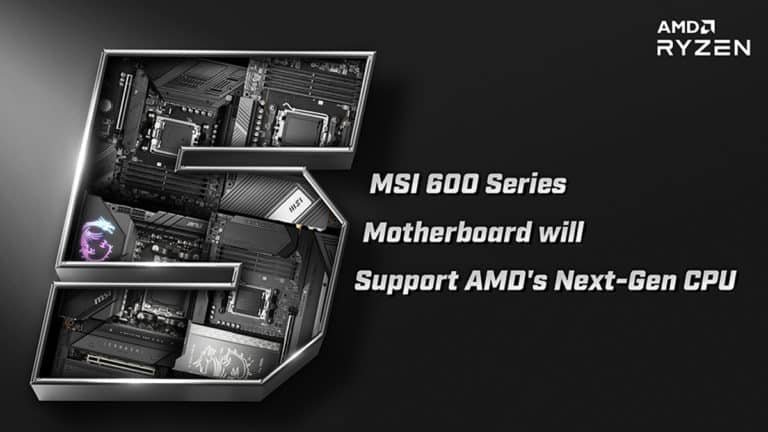 MSI Adds AMD Next-Gen CPU Support for X670E, X670, B650, A620 Motherboards