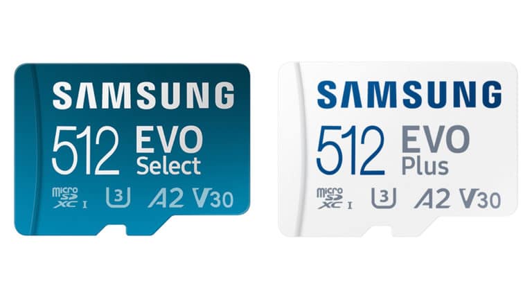 Samsung Announces New EVO Select and EVO Plus microSD Cards with Improved Speeds and Up to 1 TB Capacity