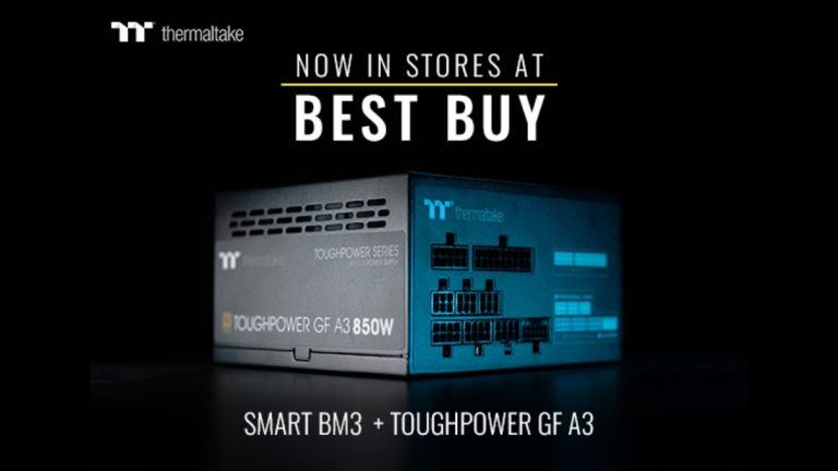 Thermaltake Has Partnered with Best Buy to Launch BM3 Bronze, up to 850W, and ToughPower GF A3 Gold, up to 1200W, Series Power Supplies