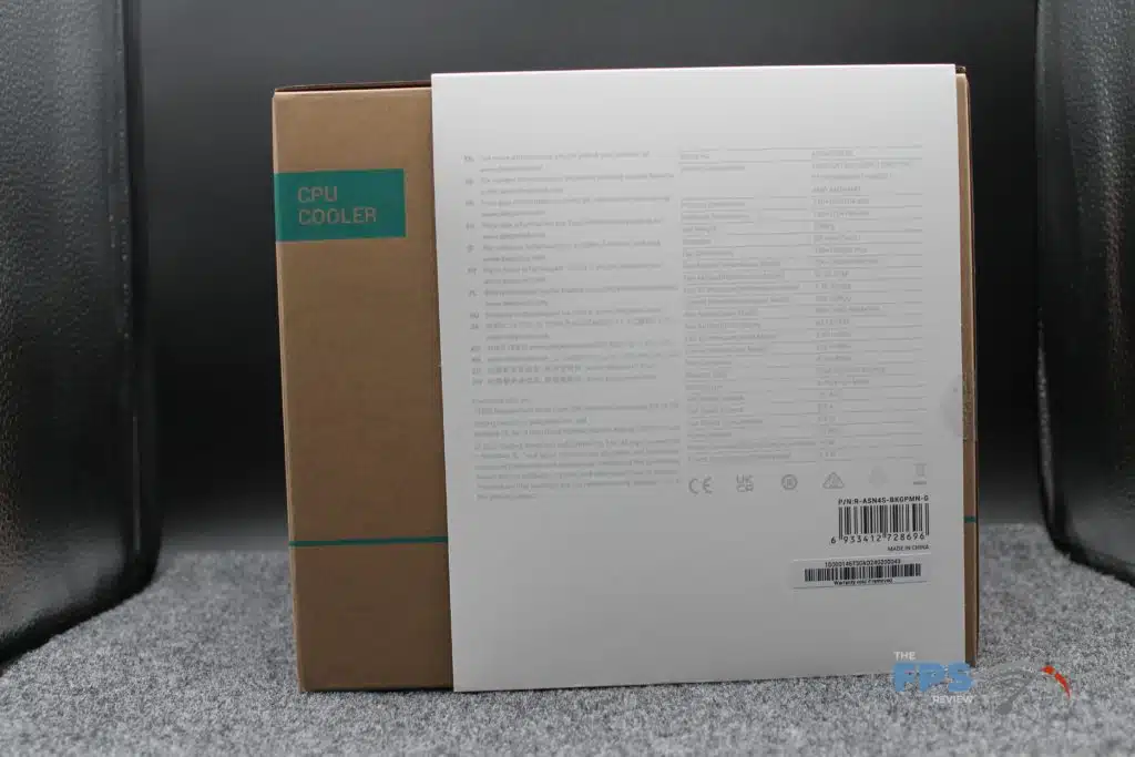 DeepCool Assassin 4S box rear