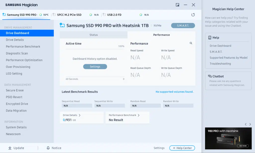 Samsung Magician Software
