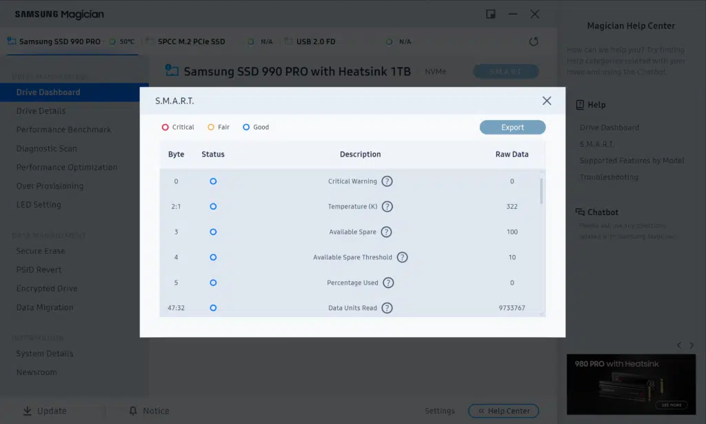 Samsung Magician Software