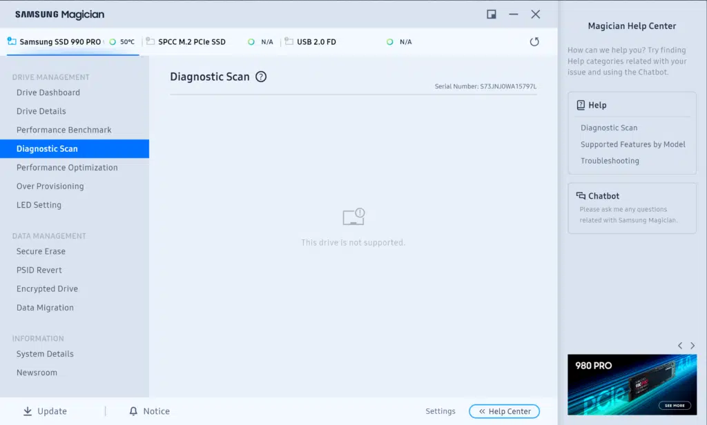 Samsung Magician Software