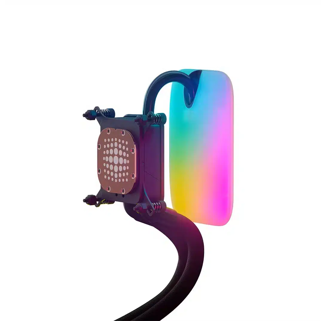 Hyte THICC Q80 Trio Is a 360 AIO with a Huge 52 mm Thick Radiator