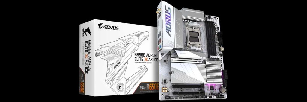 GIGABYTE B650E AORUS ELITE X AX ICE Banner Image